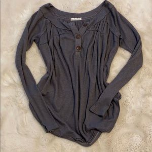 Three Button long sleeve thermal